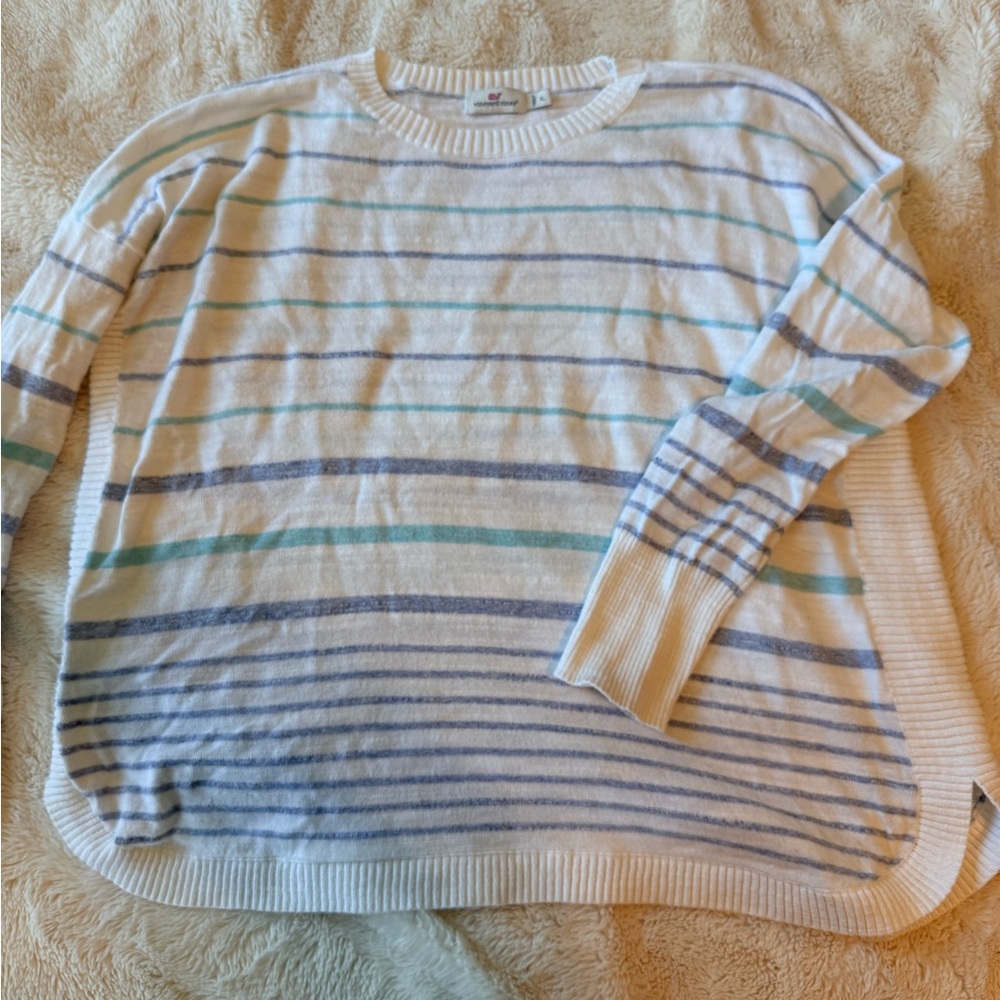Vineyard Vines Striped Sweater - Size XL